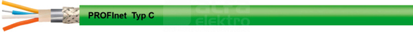 PROFINET C 2x2xAWG22/7 PVC Przewód do transmisji danych
