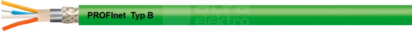 HELUKAT 2x2xAWG22/7 Profinet Przewód teleinformatyczny bezhalogenowy