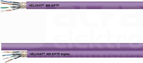 S-FTP 4x2xAWG23/1 FRNC Przewód teleinformatyczny ekranowany