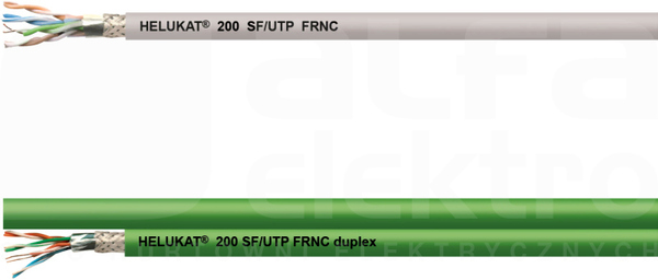 S-FTP 2(4x2xAWG24/1)DUPLEX FRNC Przewód teleinformatyczny podwójnie ekranowany