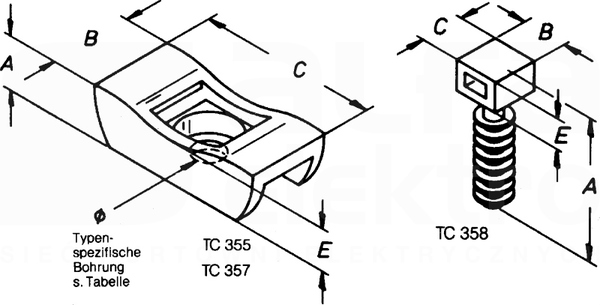 91047 16mm Uchwyt do opaski