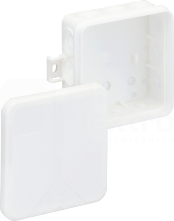 i12 L/w 85x85x37 IP55 biały Puszka łączeniowa