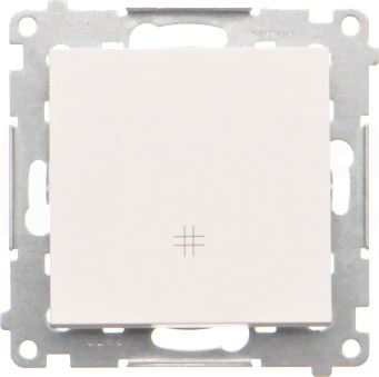 SIMON55 10AX biały mat Łącznik krzyżowy