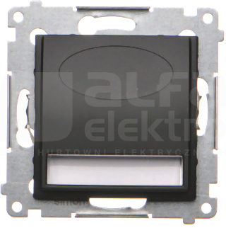 Simon 54 czarny mat Oprawa LED
