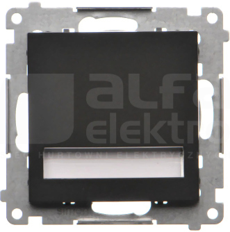 SIMON55 LED 230V 0,93W /3100K czarny mat Oprawa LED