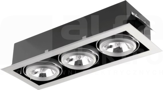 DIAMOND 3x75W QR111 Oprawa halogenowa