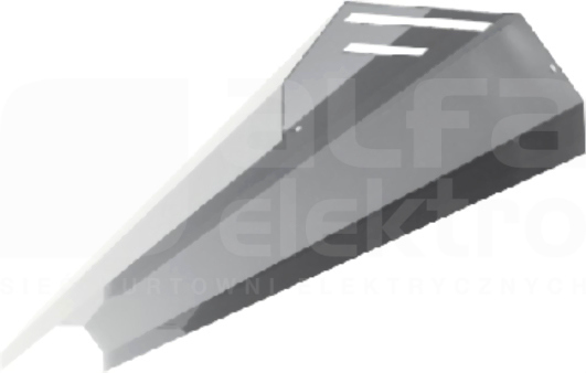 LUGTRACK5 1/2x58W ALU Odbłyśnik T8