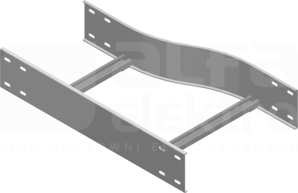 RLDST400/300H120 Redukcja lewa