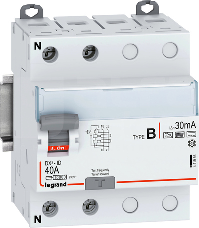 P-302 40A/30mA B DX3 2P Wyłącznik różnicowoprądowy