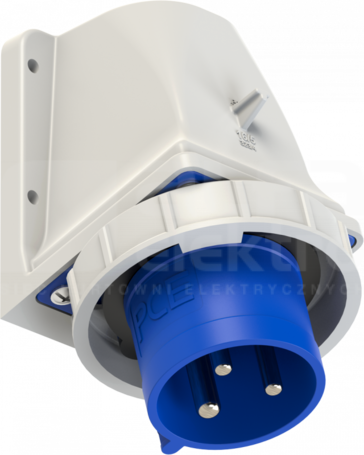 32A 3P 230V IP67 Wtyczka odbiornikowa nikiel