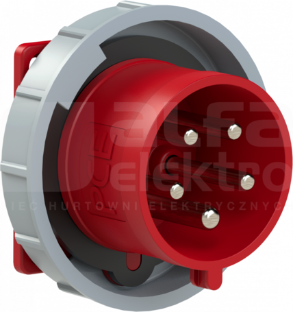 32A 5P 400V 75x75 IP67 Wtyczka tablicowa