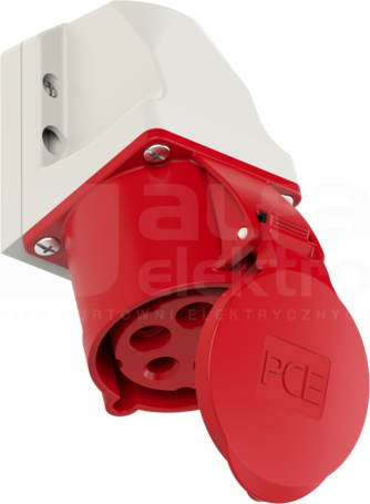 32A 5P 400V IP44 Gniazdo stałe małe