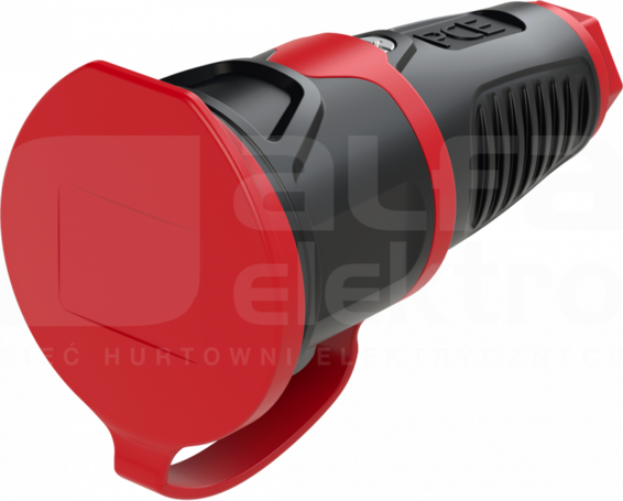 TAURUS2 16A SCHUKO 250V IP54 Gniazdo gumowe z zatyczką