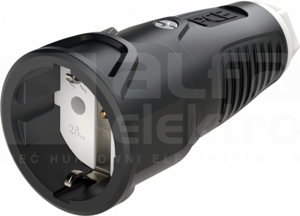 TAURUS 16A SCHUKO 250V IP44 Gniazdo gumowe