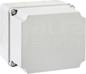 LIGHT 175x151x155 (6xM25 4xM40) IP66/67 Puszka natynkowa gładka pokrywa pełna