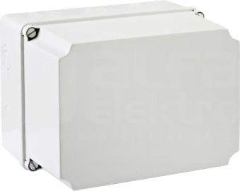 LIGHT 241x180x175 (4xM25 6xM40) IP66/67 Puszka natynkowa z osłabieniami pokrywa pełna