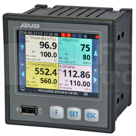 AR654/S2/P/P/P/P/IP65/W Regulator uniwersalny