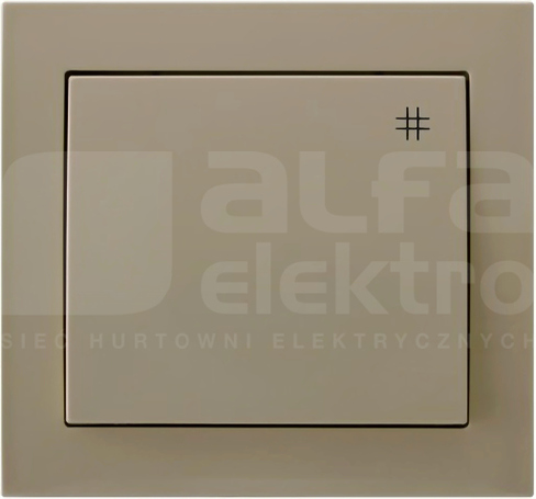 KIER 10AX IP20 beżowy Łącznik krzyżowy