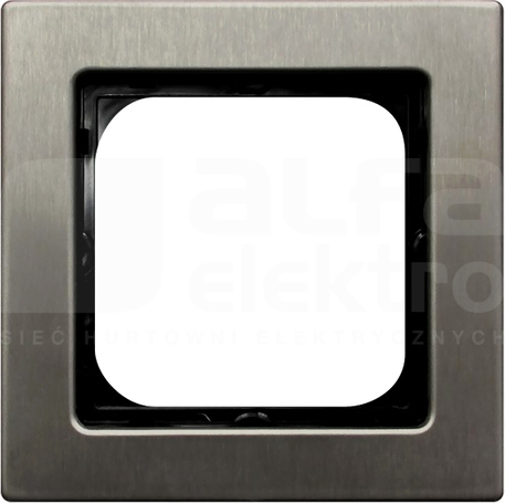 SONATA stal inox Ramka pojedyncza