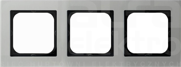 SONATA aluminium Ramka potrójna