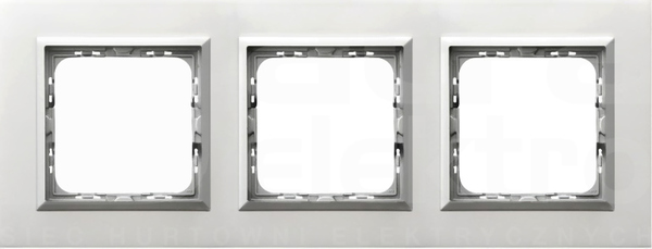 SONATA aluminium Ramka potrójna