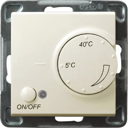 SONATA ecru Regulator temperatury z czujnikiem napow.