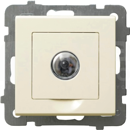 AS 20-400W 230V50Hz ecru Ściemniacz wielofunkcyjny ster.pil./dot.