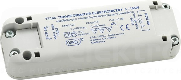 YT 105 0,45A 0-105W Transformator