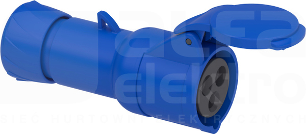 PKY16M423 16A 2P-E 200-250V IP44 50-60Hz GNIAZDO - ROZDZ.AKCESORIA