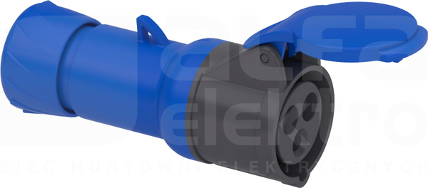 PKF16M423 16A 2P+E 250V IP44 Gniazdo