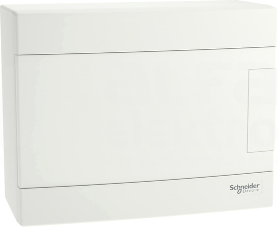 EASY9 DRZWI BIAŁE.1/8 ROZDZIELNICA NATYNKOWA Z TWORZYWA