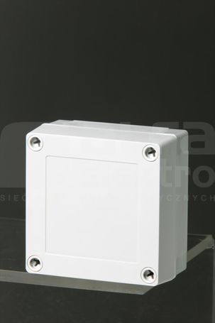 PC95/50LG 100x100x50 IP67 Obudowa pokrywa szara