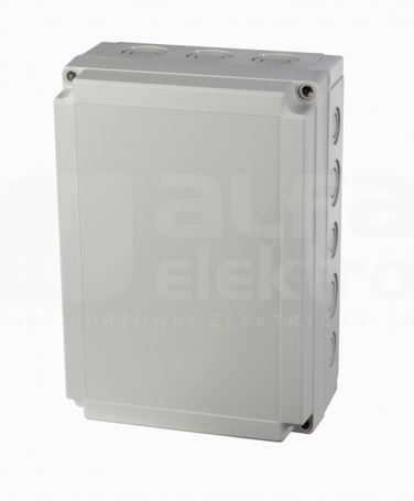 PCM200/75G 255x180x75 IP67 Obudowa pokrywa szara