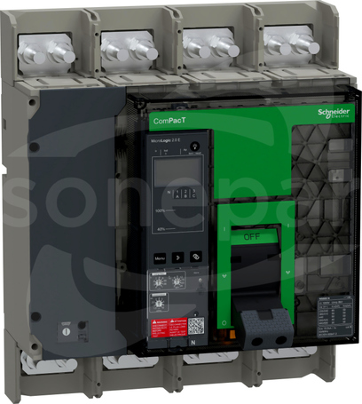 C080H32EFM NS800H 70kA 415VAC 3P 2.0E 800A Wyłącznik