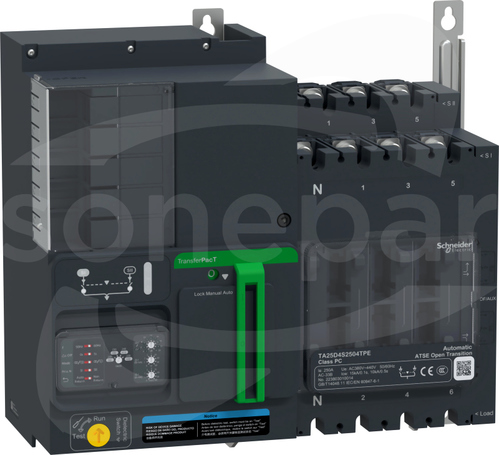 TA25D4S2004TPE 200A 400V 4P 250A Automatyczny Przełącznik Zasilania