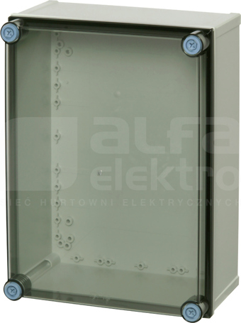 CABPCQ403017T 400x300x170 IP65 Obudowa PC pokrywa przezroczysty