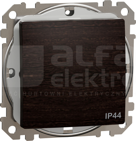 SEDNA ELEMENTS IP44 wenge Łącznik schodowy