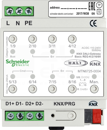 MERTEN KNX DALI REG-K BASIC Bramka