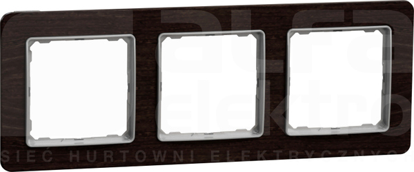 SEDNA ELEMENTS wenge Ramka 3-krotna