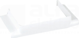 CONNECT 160x55mm czysty biały Łącznik T CABLOPLUS