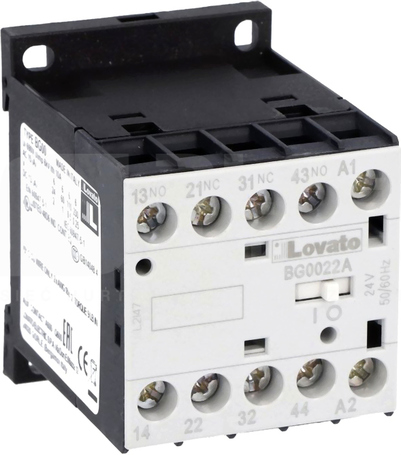 BG00.22A 24V 60Hz Stycznik pomocniczy mini