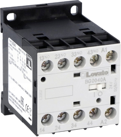BG00.40A 24V 60Hz Stycznik pomocniczy mini