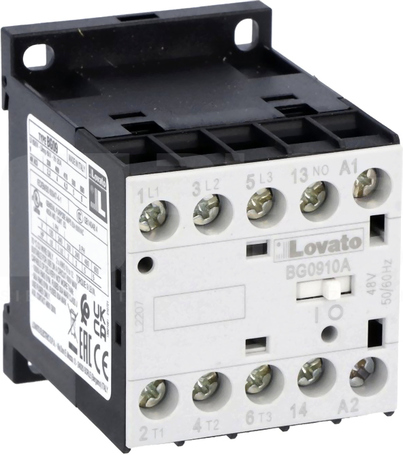 BG09.10A 3P 220V 60Hz Stycznik mini