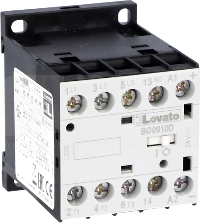BG09.10D 3P 125VDC Stycznik mini