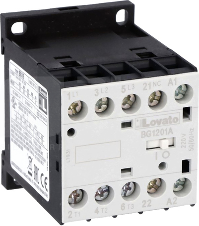 BG12.01A 3P 230VAC 60Hz Stycznik mini