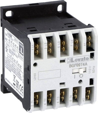 BGF09T4A 48VAC 60Hz 20A AC1 Stycznik mini zac.fastonowe