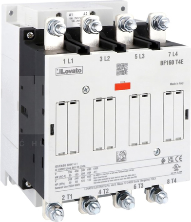 BF160T4E230 4P 250A w AC1 100-250VAC/DC Stycznik