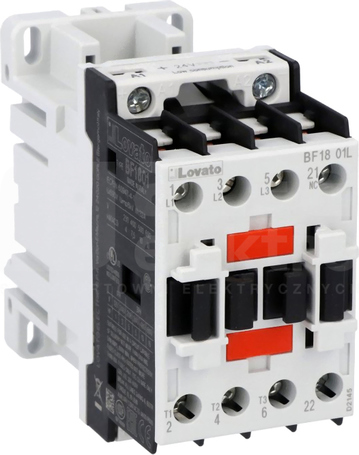BF1801L048 3P+1NC 18A AC3 Stycznik o niskim pob.mocy