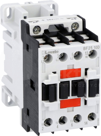BF2510D125 3P+1NO 25A AC3 Stycznik