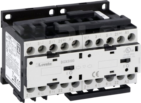 BGR09 01A 24V 50-60Hz Zestaw styczników nawrotnych